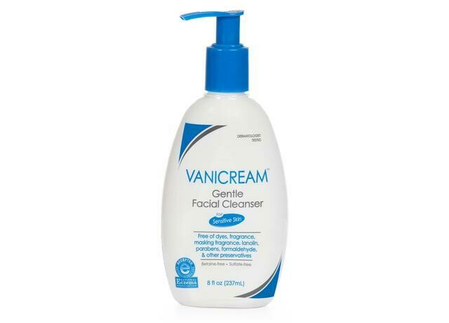 VANICREAM™ Gentle Facial Cleanser 8oz bottle with Pump