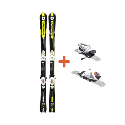 Dynastar Speed Zone 10 Ti Skis + SPX 12 Konect Dual WTR B80 White Icon Bindings