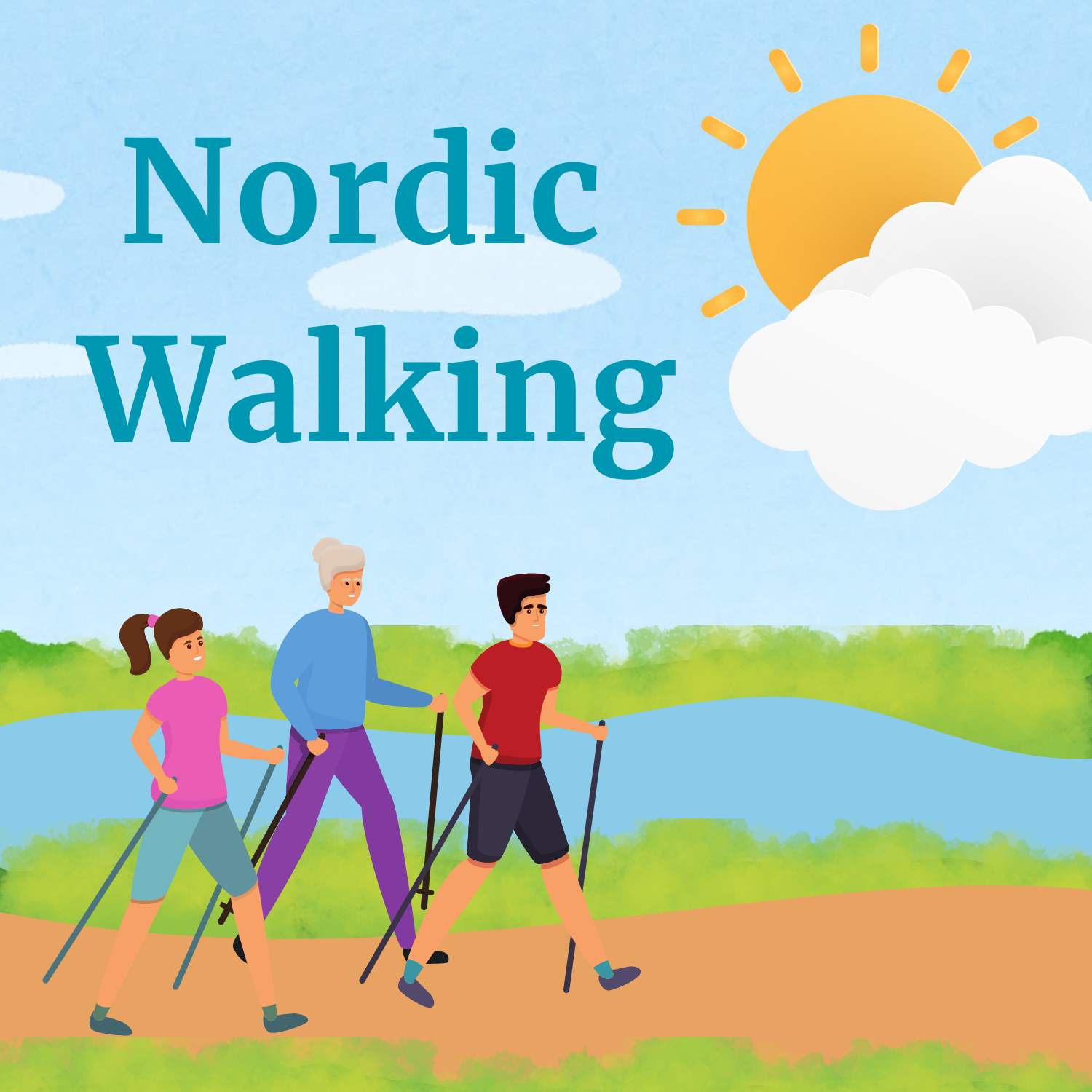 15er Karte Nordic Walking