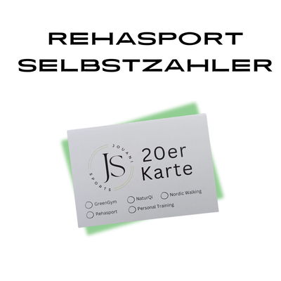 20er Karte Selbstzahler Rehasport