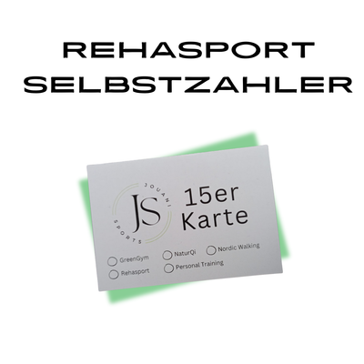 15er Karte Selbstzahler Rehasport
