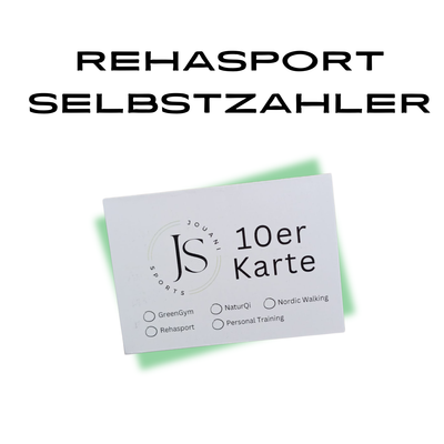10er Karte Selbstzahler Rehasport