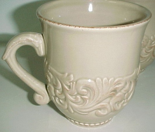4 NEW French Tuscan Gracious Goods Cup Latte Cups