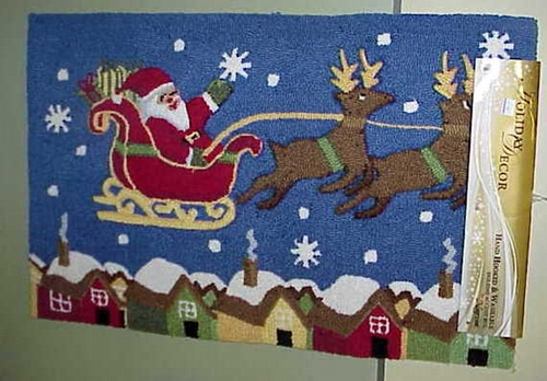 Nourisons Night Before Christmas Santa Rug