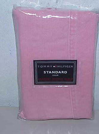2 Tommy Hilfiger Ice Denim Pink Std PillowShams
