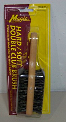 Magic Hard/Soft Double Club Brush Boar Bristle NEW