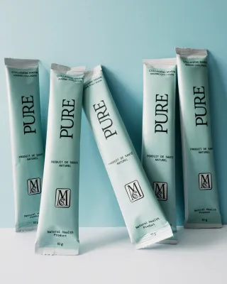 Pure marine collagen – Box of 30 packets/month | 12-month subscription