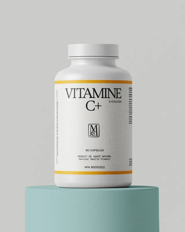 Vitamin C+ Calcium – 90 capsules