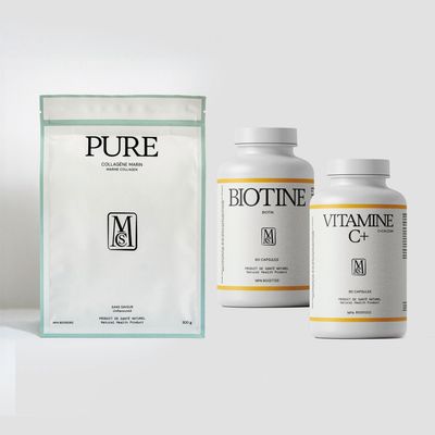Trio Beauté - Collagène marin, Vitamine C+ et Biotine