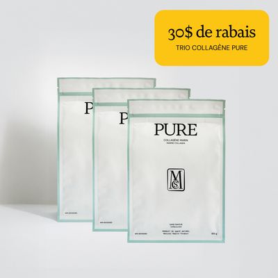 3-Pack Collagène marin PURE