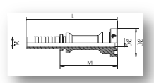 Flange SAE J 518 3000 PSI