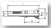 FLANGE SAE J 518 3000 PSI