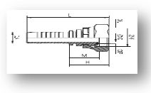 RAC. FEM. BSP GAS 60° CON O-RING