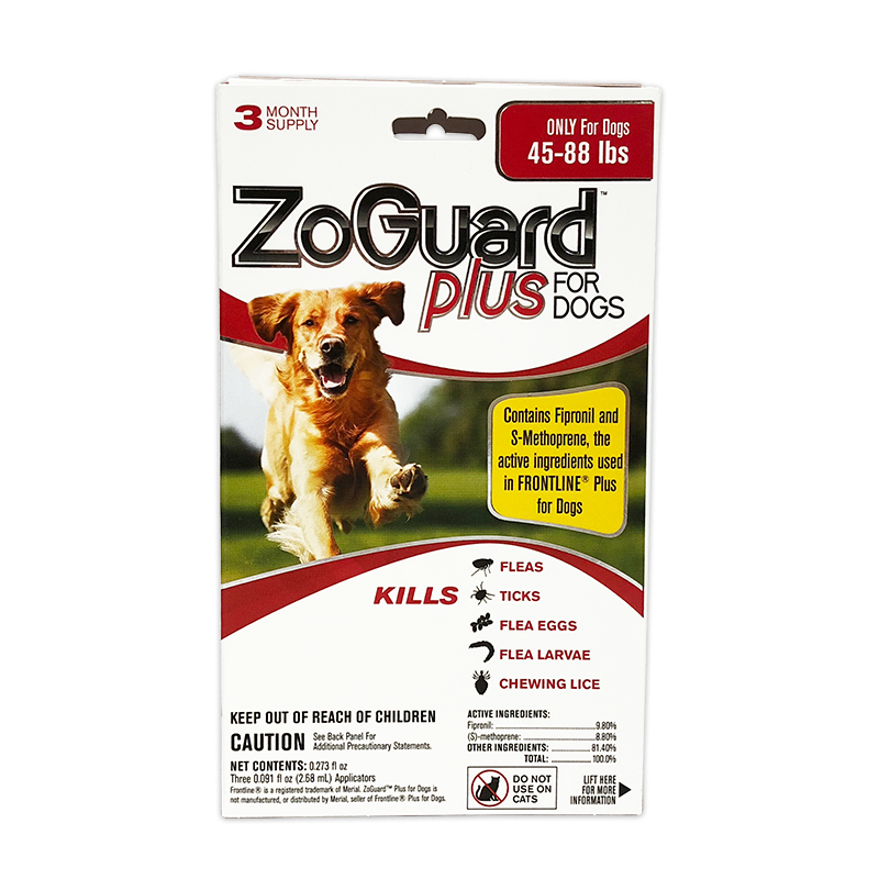 ZoGuard Plus for Dogs 45-88 lbs