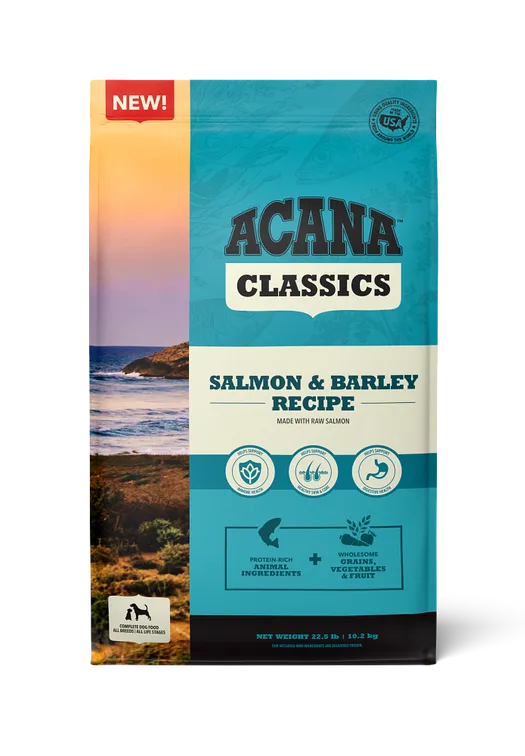Acana Dog Classics Salmon & Barley Recipe