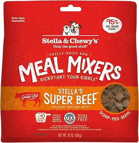 Stella and Chewy's Dog Freeze-Dried Meal Mixer Beef