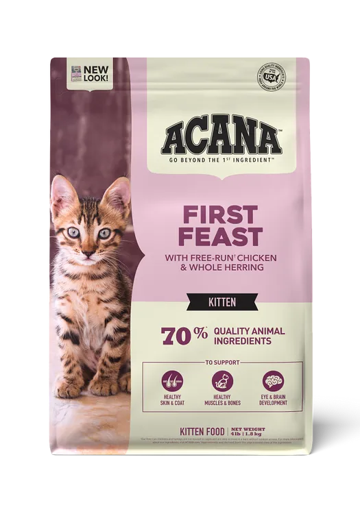 Acana Cat First Feast Kitten 4 lb