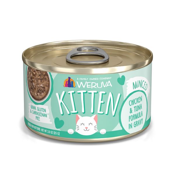 Weruva Cat Kitten Chicken Tuna in Gravy 3 oz
