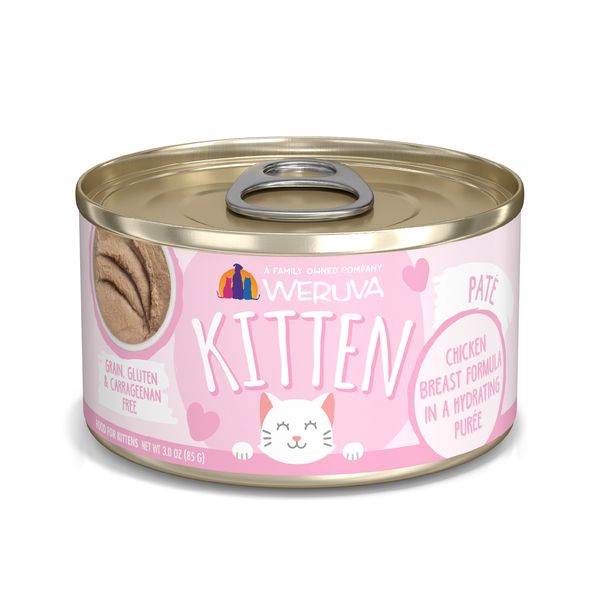 Weruva Cat Kitten Chicken Puree  3 oz