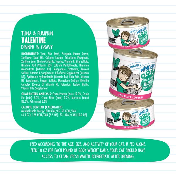 Weruva Cat BFF Tuna Pumpkin Valentine