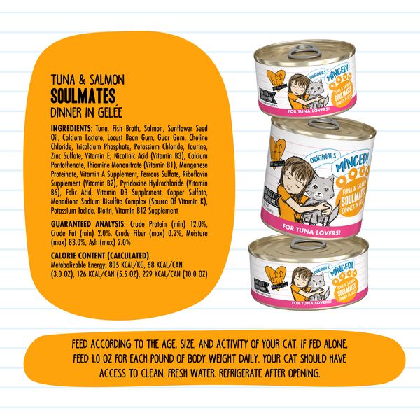 Weruva Cat BFF Tuna Salmon Soulmates