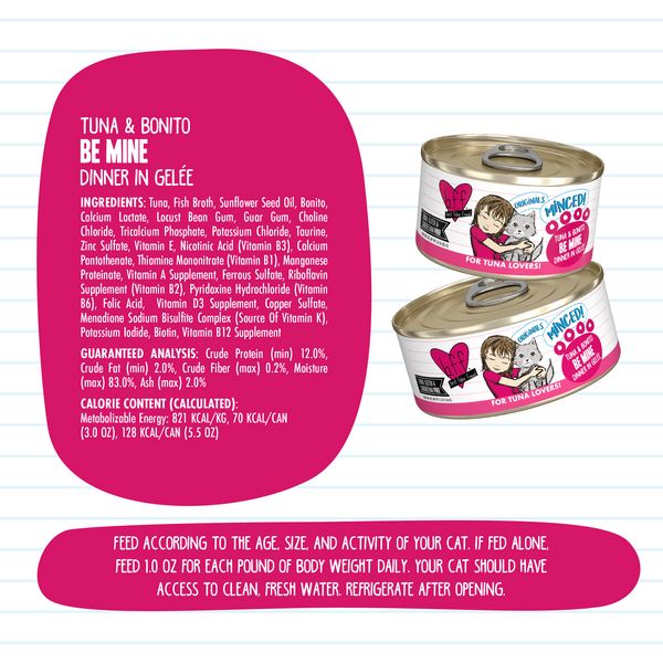 Weruva Cat BFF Tuna and Bonito Be Mine