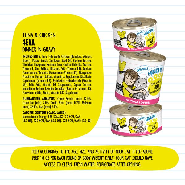 Weruva Cat BFF Tuna Chicken 4 Eva