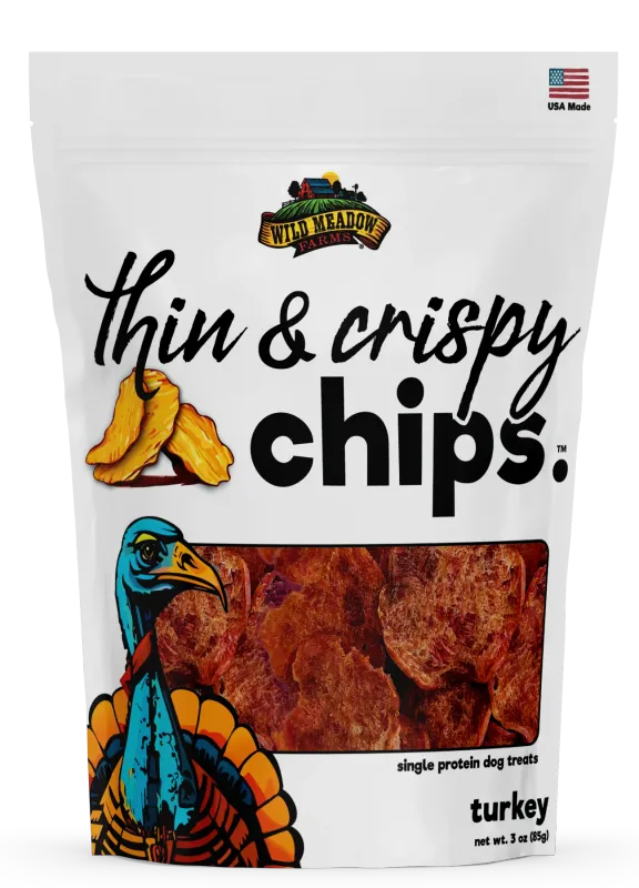 Wild Meadow Farms Thin Crispy Chips Turkey 3 oz