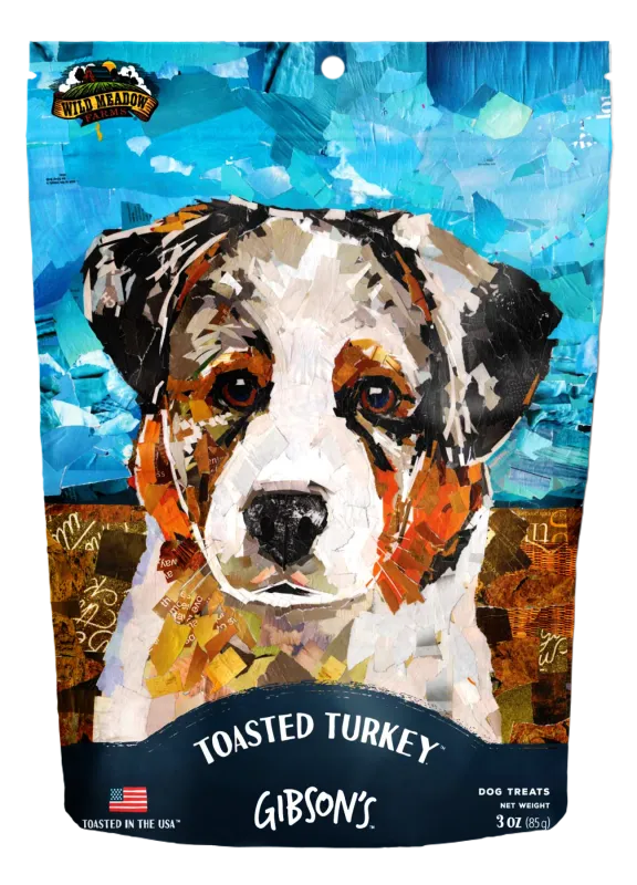 Wild Meadow Farms Gibson's Toasted Turkey Jerky 3 oz