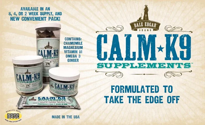 Dale Edgar Calm K9 Supplements 28 count