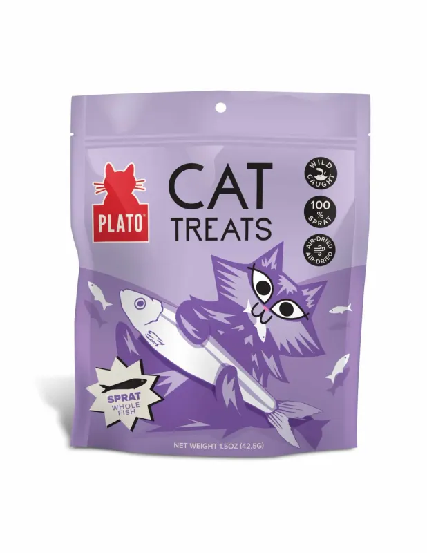 Plato Cat Treats Whole Baltic Sprat 2.5 oz