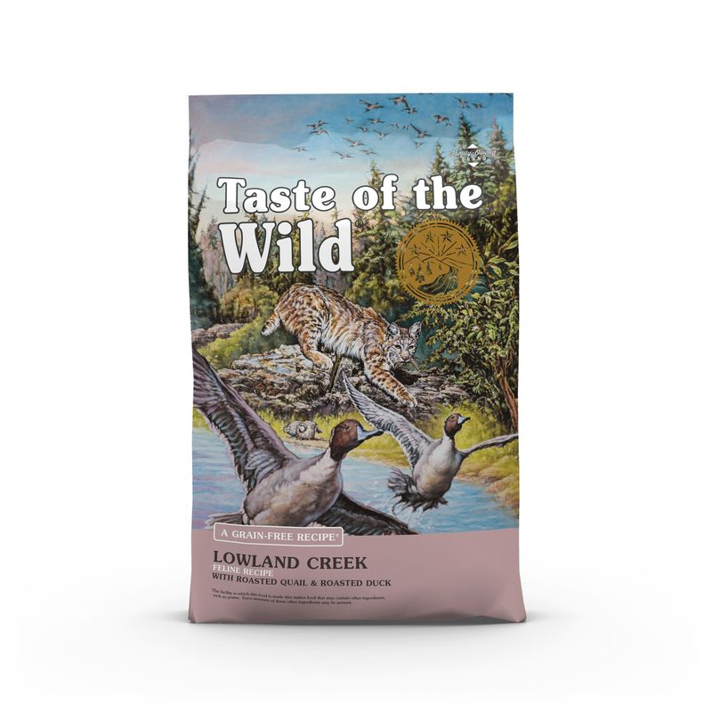 Taste of the Wild Cat Lowland Creek with quail and duck