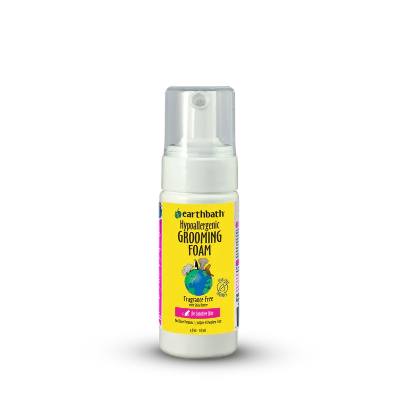 Earthbath Cat Hypo-Allergenic Grooming Foam 4 oz