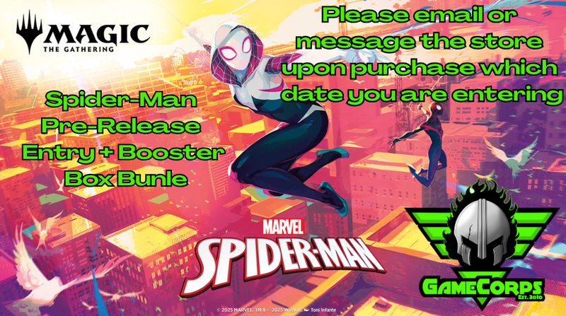 Spider-Man Box w/ Pre-Release Bundle