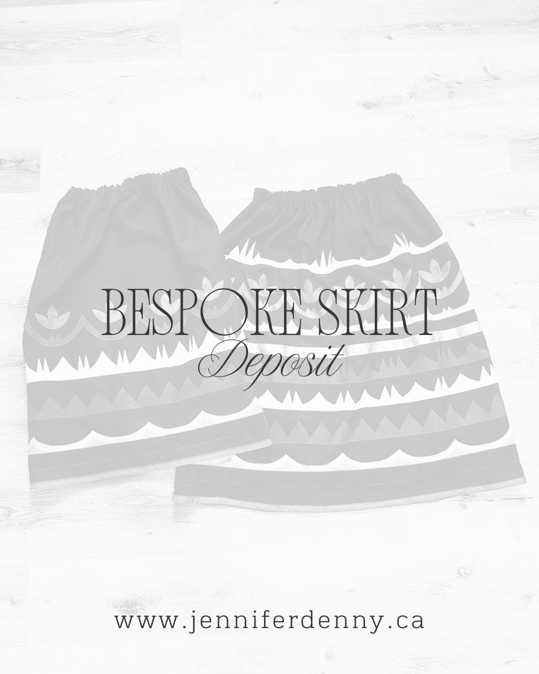 JD BESPOKE SKIRT (DEPOSIT)