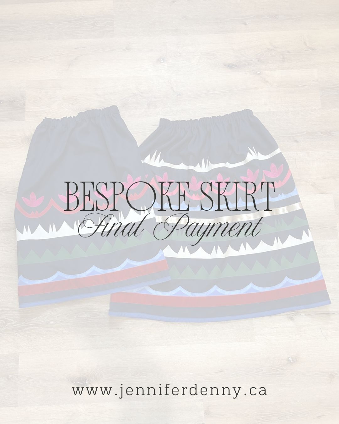 JD BESPOKE SKIRT (FINAL PAYMENT)