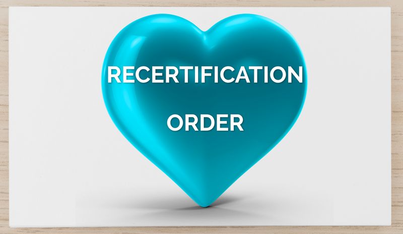 Recertification