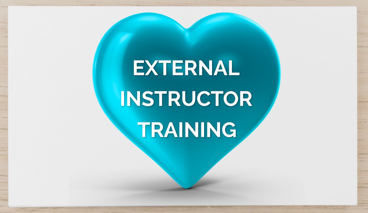 External Instructor Training