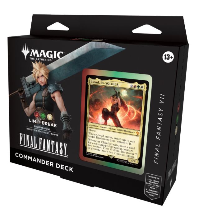 MTG Final Fantasy Commander Deck : Limit Break (Red-Green-White)