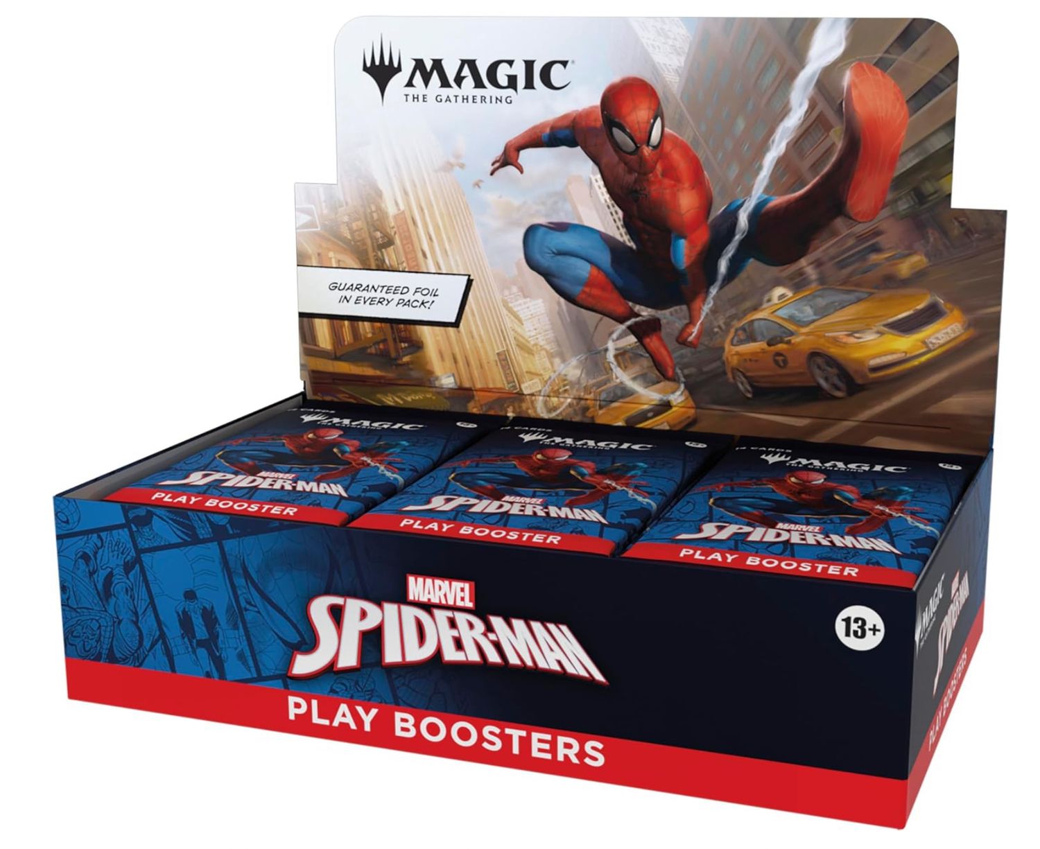 Pre- ORDER MTG - UNIVERSES BEYOND: MARVEL&#39;S SPIDER-MAN - PLAY BOOSTER BOX