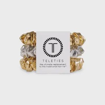 Hair Scrunchies/TELETIES, Color: Year of Glam, Size: LARGE