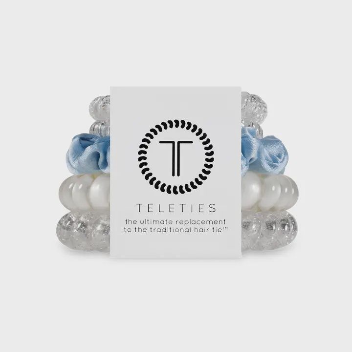 Spiral Hair Coils &amp; Scrunchies, Color: Tying The Knot, Size: Mixed Pack