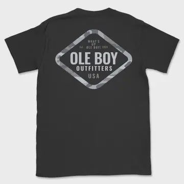 Ole Boy Camo Border Tee