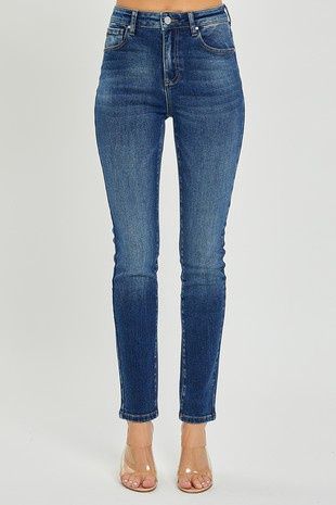 High Rise Ankle Basic Skinny Jeans