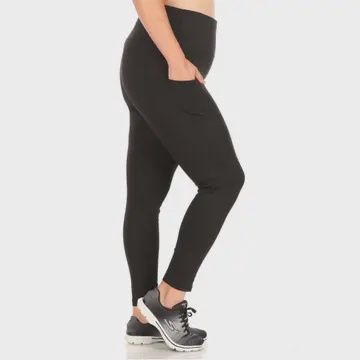 Womens Plus Size Tummy Control Sport Leggings Yoga, Size: 1X