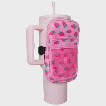 Subtle Strawberry Wholesale Tumbler Pouch Bag
