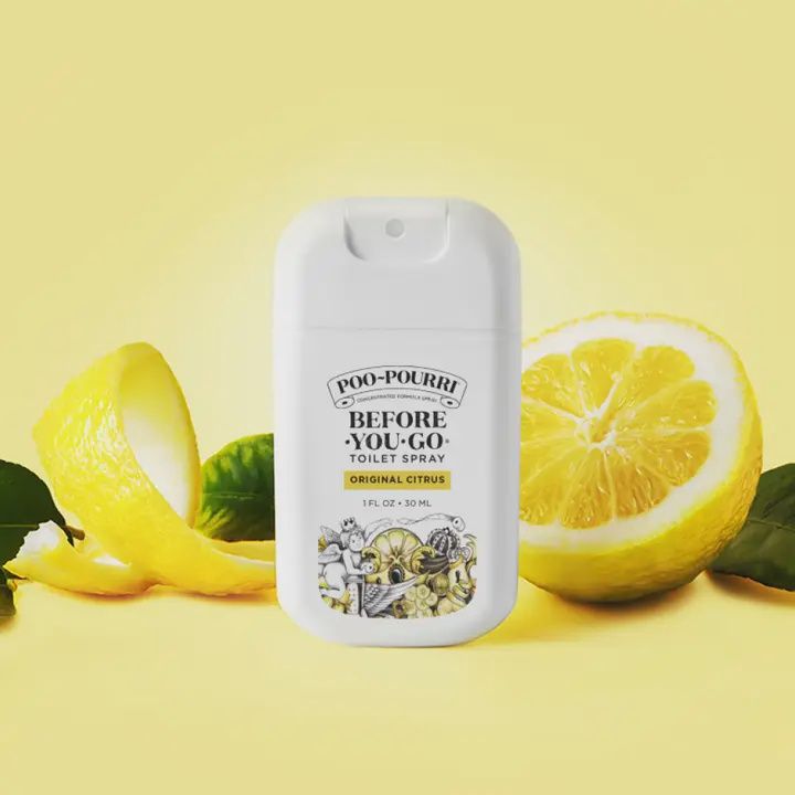Poo~Pourri 1oz Pocket Sprayer, Fragrance: Original Citrus