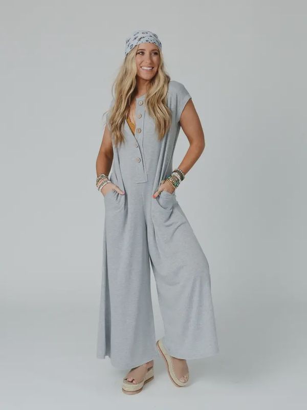 Davina Wide Leg Jumpsuit