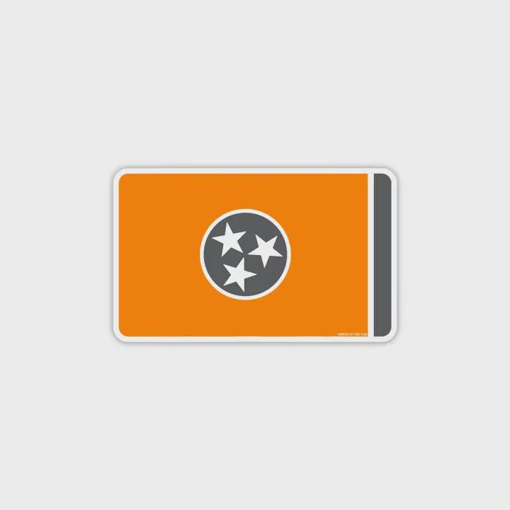 Tennessee Orange Flag Sticker