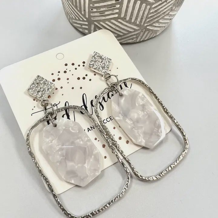 Silver Meg&#39;s Earrings